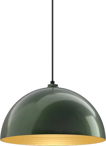Vista 136 de Steel Lighting Co. Melrose - Lámpara colgante Montada en el techo Cúpula redonda de 18 pulgadas Estilo moderno contemporáneo de granja