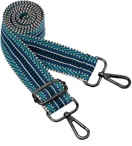 Vista 177 de ZOOEASS Hebillas de níquel Correa ancha para el hombro ajustable de repuesto para cinturón de pistola, hebilla de guitarra estilo bandolera