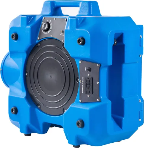 Vista 7 de MOUNTO HEPA500 Purificador de Aire Comercial 500cfm Depurador de Aire Hepa Máquina de Aire Negativo Roto-Moldeado (Azul)