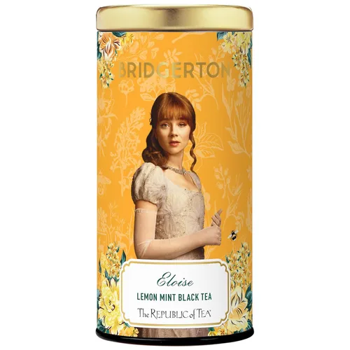 Vista 15 de The Republic of Tea - Bridgerton Queen's Cake - Té de frutas y vainilla, 36 bolsas de té