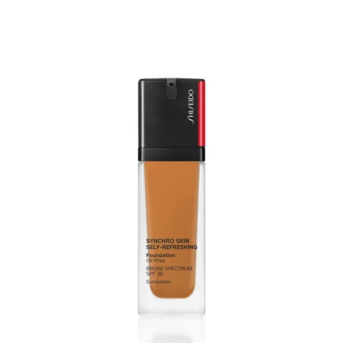 Vista 6 de Shiseido Synchro Skin Radiant Lifting Foundation SPF 30 - Cobertura media a completa, para construir, hidratación 24 horas, resistente a