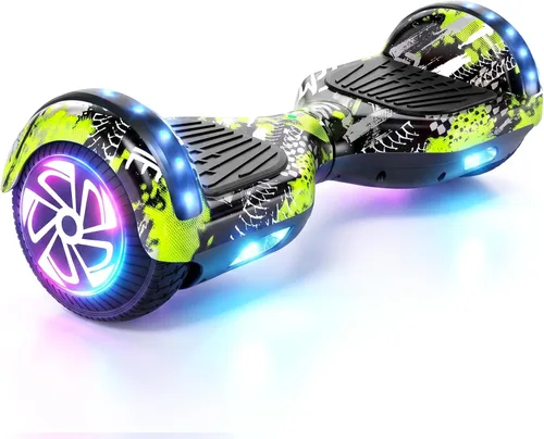 Vista 9 de LIEAGLE Hoverboard, All-Terrain Self-Balancing Scooter All Age Groups 01—6.5" Negro
