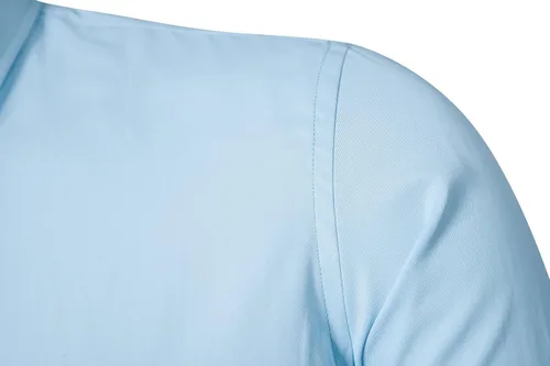Vista 3 de MUSE FATH Camisa de vestir para hombre, casual, de ajuste regular, manga larga