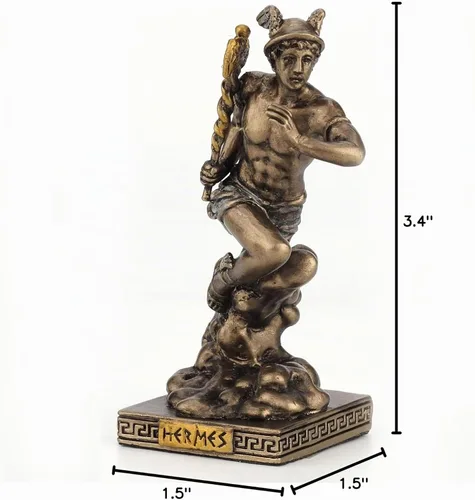Vista 5 de Veronese Design Hermes El Heraldo de los Dioses Figura en Miniatura