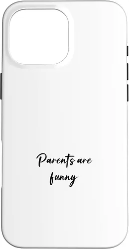 Vista 19 de iPhone 16 Parents are funny Case
