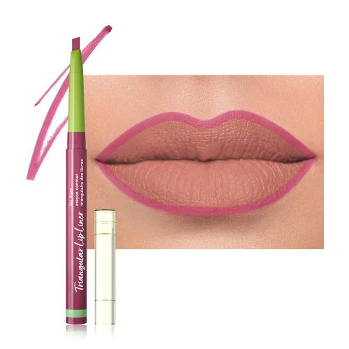 Vista 4 de evpct Lápiz labial mate aterciopelado rojo rubí para mujeres mayores, de larga duración, cremoso y sedoso, de larga duración, impermeable, a prueba