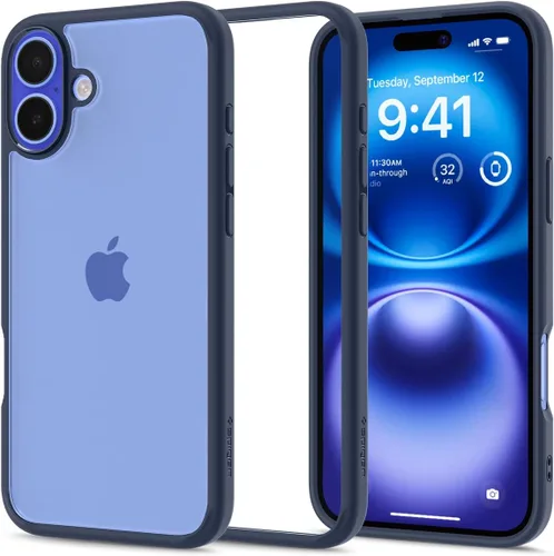 Vista 19 de Spigen Funda para iPhone 12 Mini, ultra híbrida, sin anillo magnético, antiamarilleo, transparente
