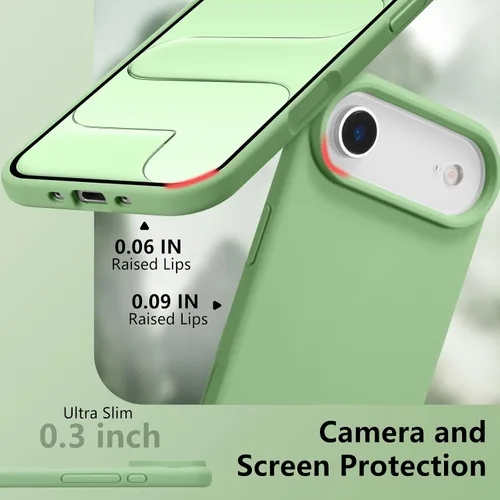 Vista 584 de Funda magnética de silicona para iPhone 13 Pro, color blanco antiguo [Compatible con Magsafe] [Forro de microfibra suave antiarañazos], funda