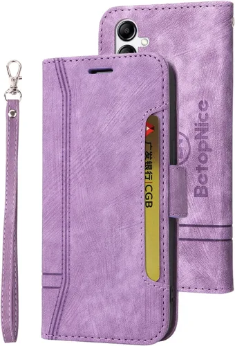 Vista 66 de Funda tipo cartera para Samsung Galaxy S20, piel sintética, con función atril, ranuras para tarjetas, funda plegable con tapa, funda protectora