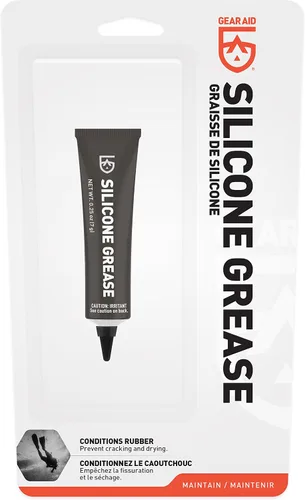 Vista 2 de Gear Aid Grasa de silicona, acondicionador de goma y lubricante para equipo de buceo, 0.25 oz