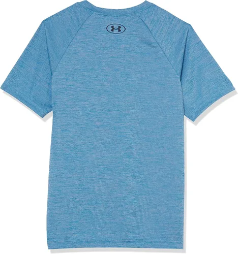 Vista 2 de Under Armour Boys' Tech Split Logo Hybrid Short-Sleeve T-Shirt