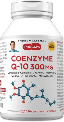 Vista 11 de ANDREW LESSMAN Coenzima Q-10 200 mg 30 Cápsulas - Esencial para la Producción de Energía y Función Óptima de Órganos Clave, Soporte Antioxidante, Se