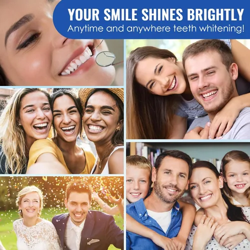 Vista 7 de Paquete de 10 repuestos de gel blanqueador de dientes, kit de recarga de blanqueamiento de dientes de gel, blanqueador de dientes, gel blanqueador