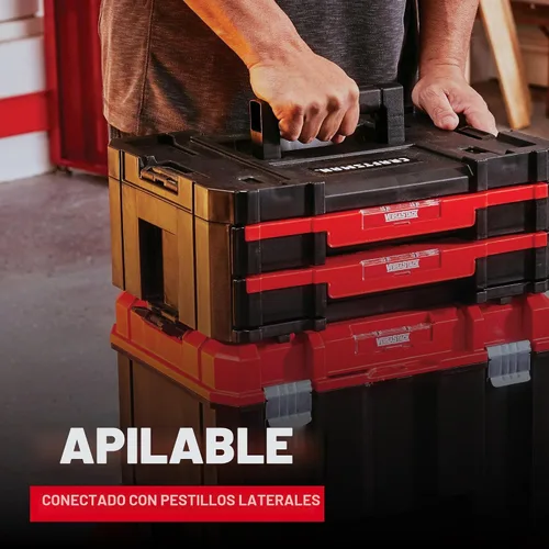 Vista 2 de CRAFTSMAN Caja de herramientas de plástico con cajones, organizador y almacenamiento (CMST17804)