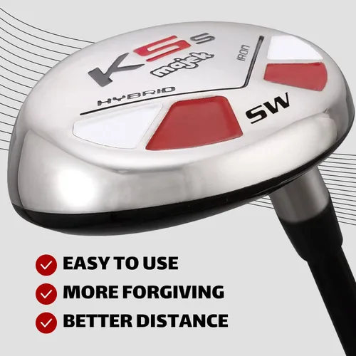 Vista 4 de Majek Golf All Hybrid SW Regular Flex Diestro Nuevo Utility R Flex Club