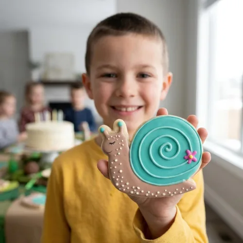 Vista 2 de Cortador de galletas de caracol Ann Clark de 3-1/4 pulgadas, fabricado en Estados Unidos A Perfect Size and Shape from America's Largest Cookie