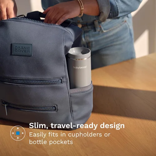 Vista 9 de Baby Brezza Calentador portátil – Calentamiento de biberones 3 veces más rápido – Leche materna de viaje y calentador de fórmula – Seguro