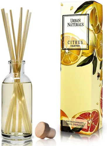 Vista 24 de Urban Naturals Amber & Lavender - Juego de difusor con varillas aromáticas Colección de aromaterapia (Awaken + Renew) Mind & Body Ambientador