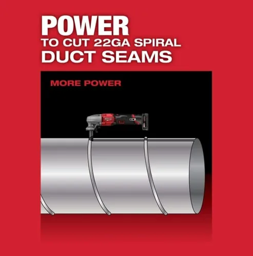 Vista 6 de Milwaukee y Milwaukee M12 FUEL 16 - Pinza de velocidad variable de calibre 16, solo herramienta