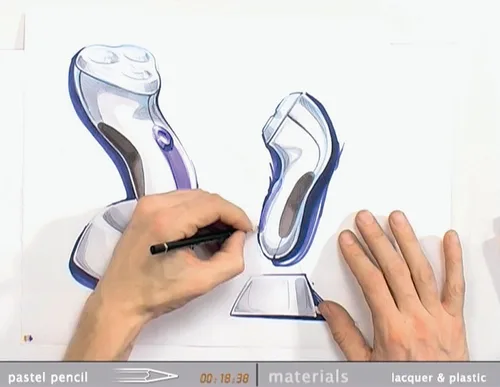 Vista 4 de Copic Marcadores Diseño de Producto Rendering DVD, Vol 2