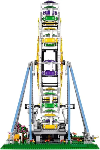 Vista 5 de LEGO Creator Expert 10247 - Juego de construcción de rueda de fortuna