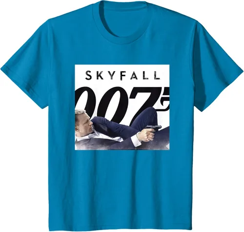 Vista 40 de Official James Bond 007 Camiseta Skyfall, Negro