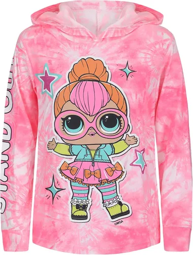 Vista 2 de L.O.L. Surprise! Neon Q.T.Girls - Conjunto de 2 piezas con capucha y pantalón para niños grandes