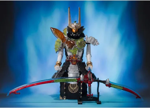 Vista 4 de Bandai Tamashii Nations SIC Kamen Rider Zangetsu Shin Melon Energy Arms "Kamen Rider Gaim" Figura de acción
