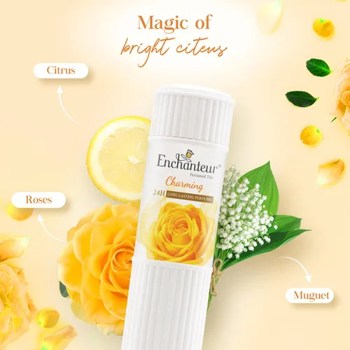 Vista 6 de Enchanteur Talco perfumado, encantador, 8.82 oz