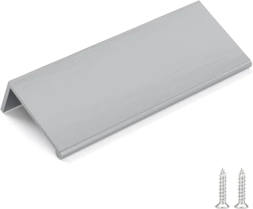 Vista 11 de Goldenwarm - Paquete de 10 tiradores negros de 2-1/2 pulgadas con borde de dedo, tiradores para cajones de cocina, color negro mate, manijas