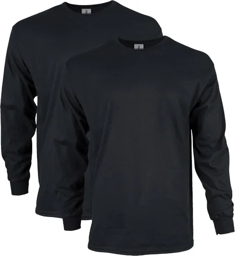 Vista 59 de Gildan - Camiseta de manga larga de algodón ultra estilo G2400 para adultos, paquete múltiple