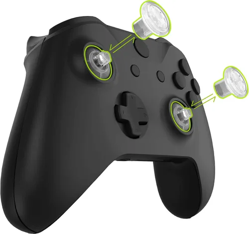 Vista 2 de eXtremeRate ThumbsGear - Pulgar ergonómico intercambiable para Xbox Series X y SXbox OneXbox One EliteXbox One S & X con control ajustable de 3