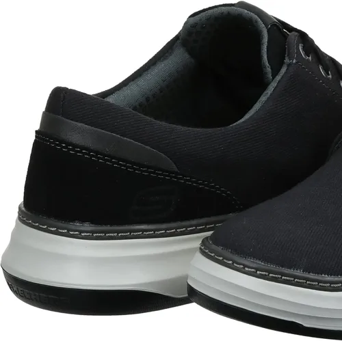 Vista 8 de Skechers de lona Moreno Oxford para hombre