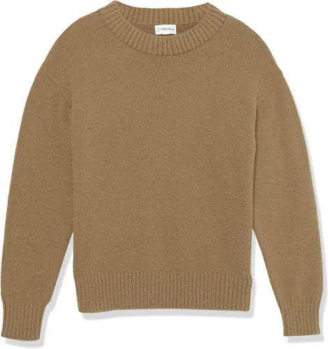 Vista 6 de The Drop Suéter de cuello redondo esencial súper suave Carter para mujer