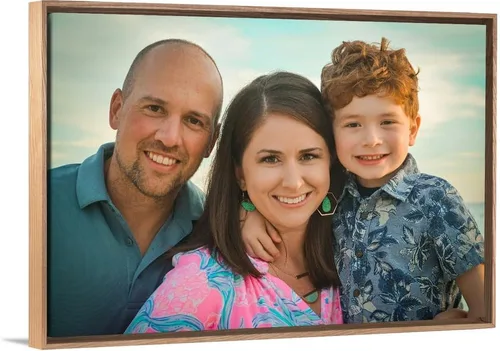 Vista 11 de Impresiones en lienzo personalizadas con tus fotos, impresiones artísticas personalizadas de fotos a lienzo para fotos de familiares, bodas Sin marco