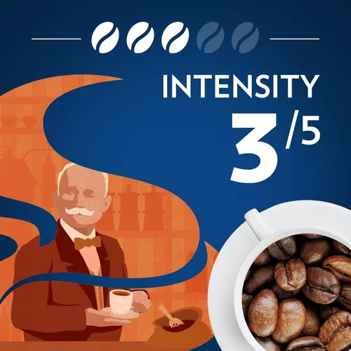 Vista 5 de Lavazza House Blend Perfetto - Bolsa de café en grano entero de 12 onzas, tostado medio, cuerpo completo, intensidad 3/5, 100% arábica, ideal