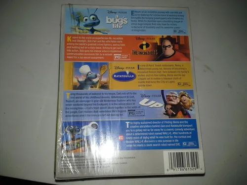 Vista 3 de Disney * Pixar 5 Family Favorites on Blu-ray DVD