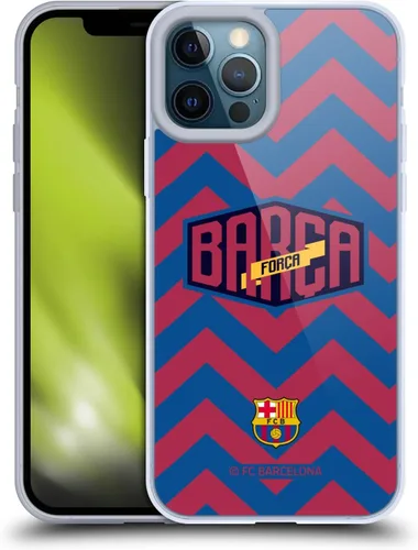 Vista 40 de Head Case Designs Funda de gel con licencia oficial del FC Barcelona con logotipo y patrón de Forca Barca [protección de grado militar] compatible