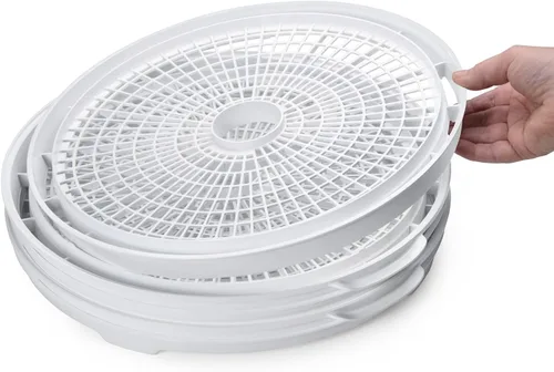 Vista 9 de Deshidratador eléctrico de alimentos Presto Dehydro 06300, Estándar, talla única , Blanco