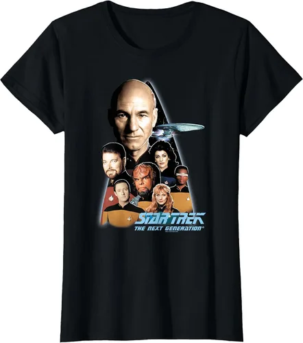 Vista 24 de Star Trek The Next Generation T-Shirt Asphalt Grey