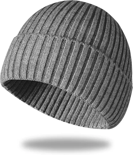 Vista 15 de Gorro de invierno para hombre y mujer, gorro de lana de punto para actividades al aire libre y uso diario