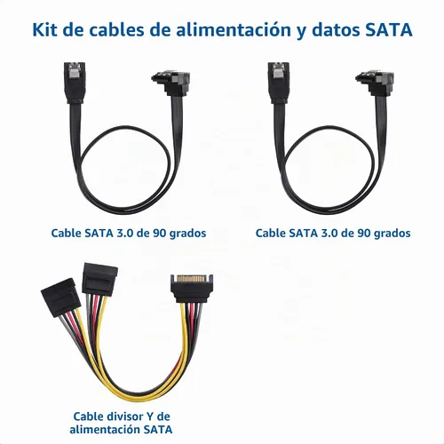 Vista 4 de Cable Matters Paquete de 2 adaptadores de disco duro de 2.5 a 3.5 para SSD