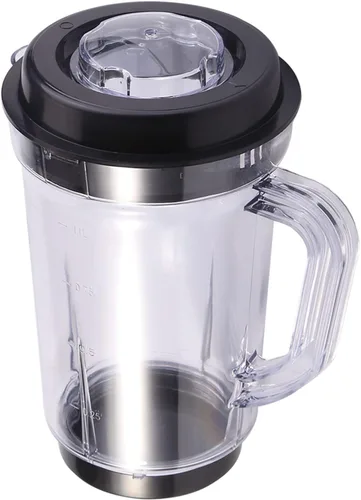 Vista 5 de Jarra de licuadora de 33 oz para leche de agua para bala mágica, accesorio para exprimidor de frutas y verduras, jarra de repuesto de plástico