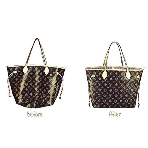 Vista 7 de Vegan Leather Bag Base Shaper Compatible for the Designer Bag Speedy 40