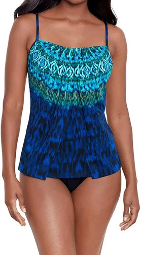 Vista 2 de Miraclesuit Traje de baño para mujer Alhambra Jubilee Soft Cup Flyaway Tankini Top Separado