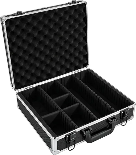 Vista 14 de Funda Protectora Rígida a Prueba de Golpes y Resistente al Agua con Inserción de Espuma Personalizada DIY para Cámara, Laptops, etc, 12.2 X 12.2 X