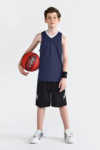 Vista 2 de Liberty Imports - Juego de 10 camisetas reversibles de malla para baloncesto