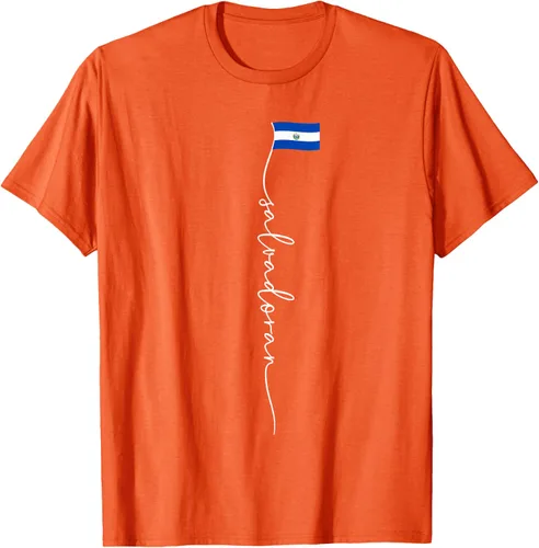 Vista 63 de Camiseta con la bandera salvadoreña de El Salvador