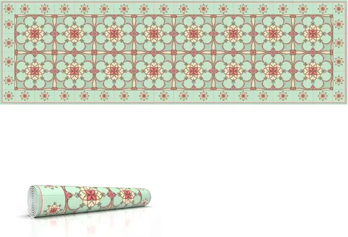 Vista 39 de Salvamanteles resistentes al calor, 32 x 10 pulgadas, protege los muebles y la encimera de platos calientes y arañazos, diseño único de un artista