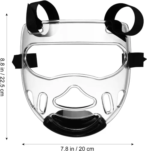 Vista 3 de Unomor Boxeo desmontable Taekwondo protector facial deportivo para niños y adultos Sparring Headgear 8.85 x 7.87 x 3.54 pulgadas